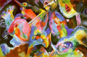  flood Art - Flood improvisation Wassily Kandinsky